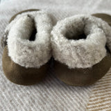 Lambskin Booties - Sage