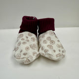Cotton Waffle/ Merino Booties