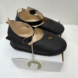 Black Leather Love Sandal
