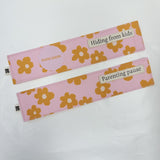 Bookmark - Pink Orange Floral