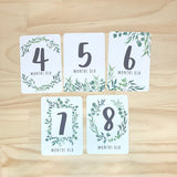 Baby Milestone Cards - Eucalyptus