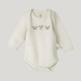 Long Sleeve Bodysuit - Fingerprint Bears