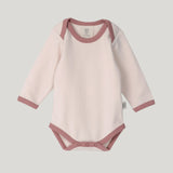 Long Sleeve Bodysuit - Petal Contrast