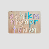 Puzzle - Te Pū Taka Māori - The Māori Alphabet - Pastels