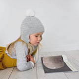 Harakeke Merino Hat - Marle Grey