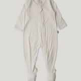 Merino Footed Onesie - Cream