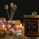 MIDNIGHT EMBER SCENTED BEESWAX CANDLE