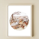 Millar Mouse Garden - Print