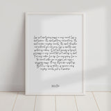 'Feelings' Print
