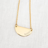 Semi Circle Necklace