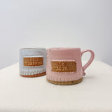 Handmade Pottery Mug – Gold Lustre No1 Teacher
