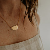 Semi Circle Necklace