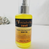 Zest Organic Shower and Shaving Oil