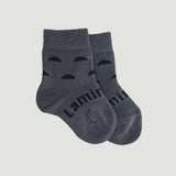 Merino Wool Crew Socks | Coal