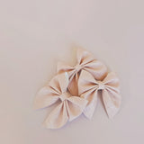 Samela - Single Large Little-Sister/Small Middle-Sister Bow Clips