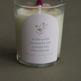 To The World Candle