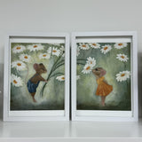 Field Mice Daisy Print