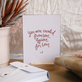 Empowerment quote + illustration card pack