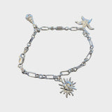 Sterling Silver Charm Bracelet