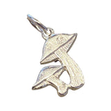 Sterling Silver Mushroom Charm