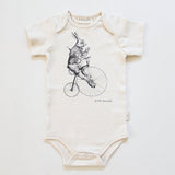 Organic Knit "Madhatter" Bodysuit - Short Sleeve