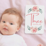 Baby Milestone Cards - Garden Blooms