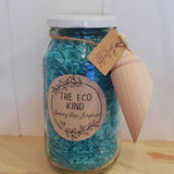 Sensory rice surprise jar- The blues