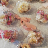 Squash Bulb- Dried floral bauble-