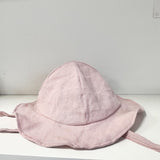 Linen Sunhat - Blush Pink