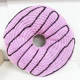 Purple Donut Cushion
