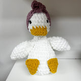 Handmade Crochet Little Duck with Headband