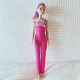 Barbie Long All-in-One (Pink with Sparkles)