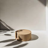 Fluted Coaster Sets - Tan