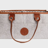 Luxe Baby Nappy Caddy - Grey