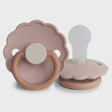 Frigg Daisy Pacifier Silicone or Rubber - Biscuit