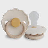 Frigg Daisy Pacifier Silicone or Rubber - Chamomile