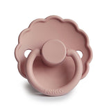 Frigg Daisy Pacifier Silicone or Rubber - Blush