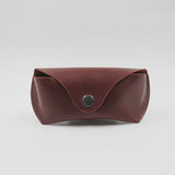 Whiskey Leather Sunglass Case