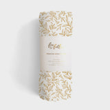Golden Vines Organic Muslin Wrap Swaddle