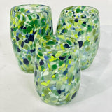 Handblown Glass Tumblers - Forest Lake