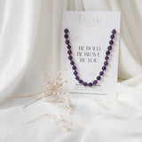 Brave Amethyst Necklace