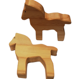 Wooden heirloom toy- horse