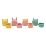 Silicone Animals Bath Toys - Bright