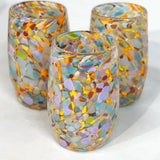 Handblown Glass Tumblers - Waterlilly