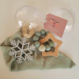 Christmas Giftset Bauble - Sage