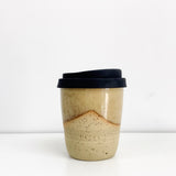 Handmade Keep Cups -  Gorgeous Speckled Golden  Oat