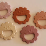 Silicone lion teether