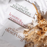 LESSONS & REMINDERS book