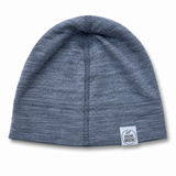 Merino Baby Beanie 0-6M - Grey