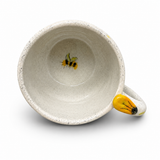 Handmade Pottery Spring Flowers Mug